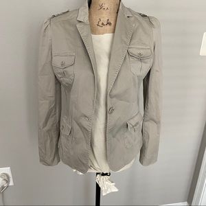 H&M Beige Blazer Style Jacket